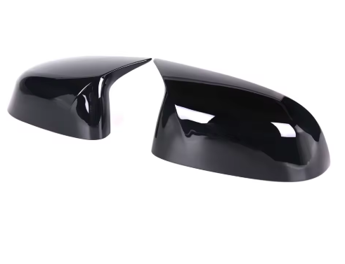 M Style ABS Gloss Black Mirror Cap Set - BMW G06 X6