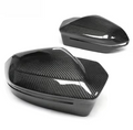 Carbon Fiber Mirror Caps Set - G60 5 Series & G70 7 Series & G45 X3 BM Plugs