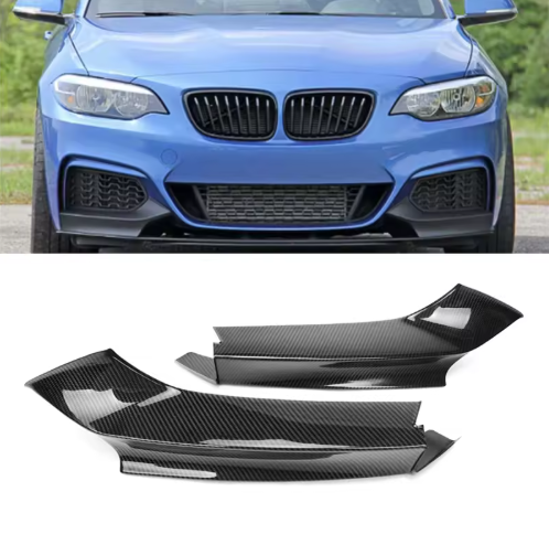 MP Style Carbon Fiber Front Splitters - BMW F22 2 Series