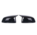 M Style ABS Gloss Black Mirror Cap Set - BMW G06 X6
