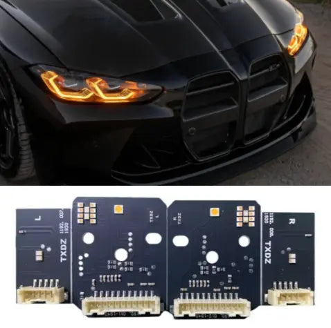 Amber DRL LED Module Set - BMW G Chassis BM Plugs