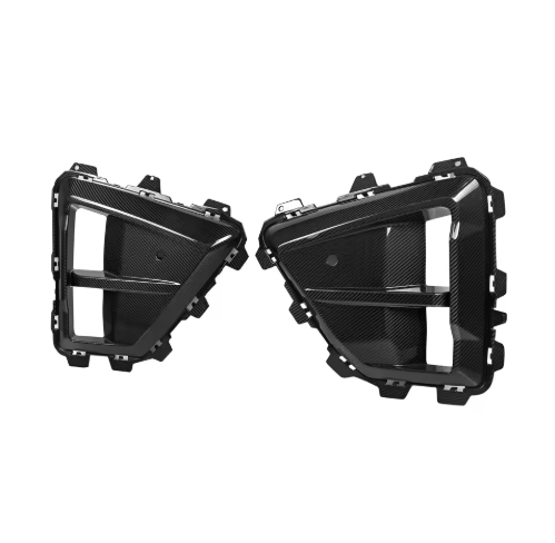 SQ Style Carbon Fiber Front Air Duct - BMW F95 X5M & F96 X6M