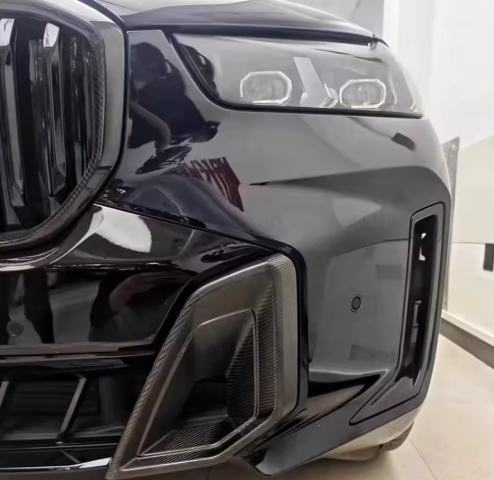 Carbon Fiber Front Bumper Air Vent Trim - BMW G05 X5 LCI