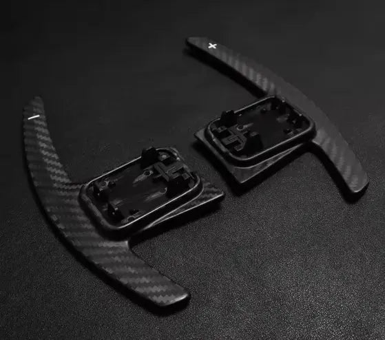 Competition Carbon Fiber Paddle Shift Set - BMW G Chassis BM Plugs
