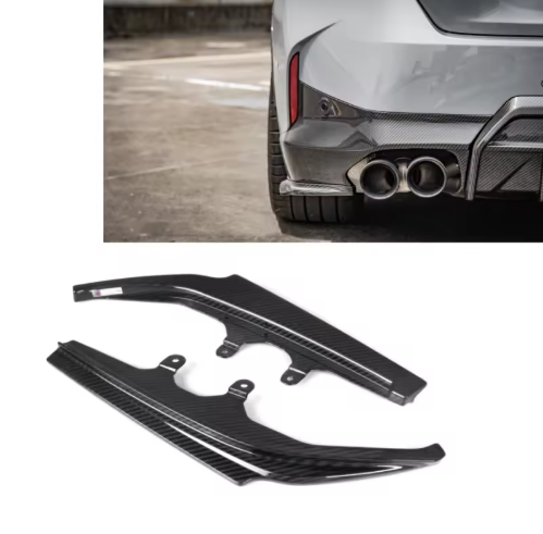SQ Style Carbon Fiber Rear Splitters - BMW G42 M240i