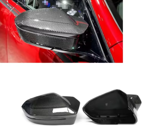 Carbon Fiber Mirror Caps Set - G60 5 Series & G70 7 Series & G45 X3