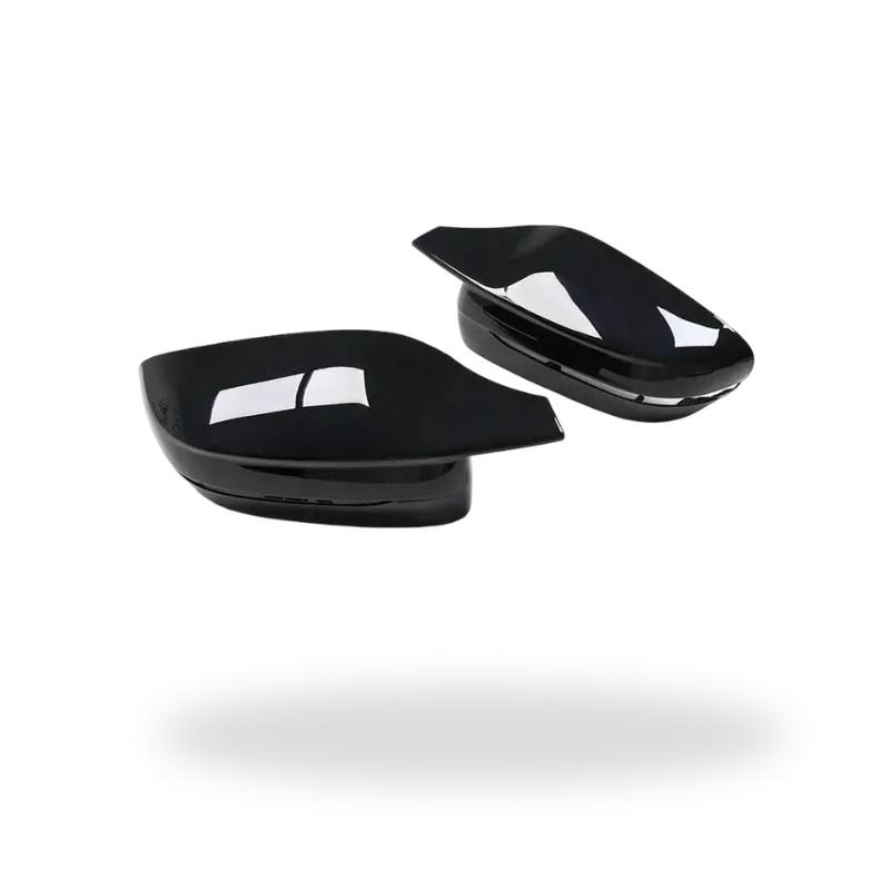 M Style Gloss Black Mirror Cap Set - BMW G Chassis BM Plugs