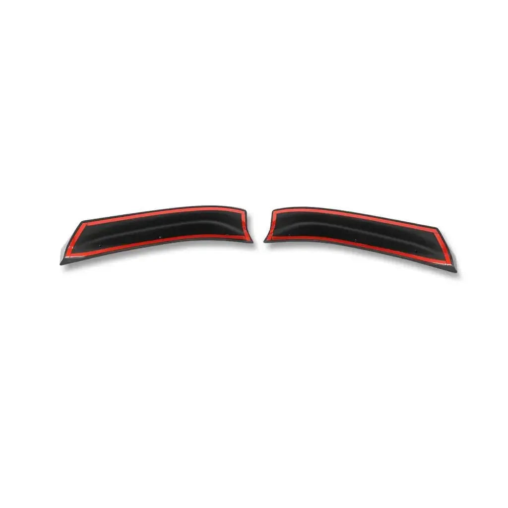CSL Style Carbon Fiber Front Lower Splitters - BMW E46 M3 & 3 Series BM Plugs