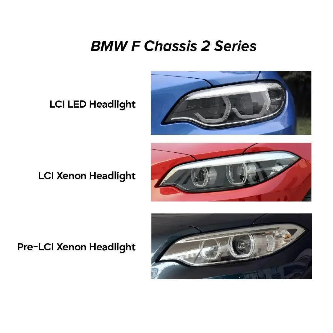 CSL Style DRL LED Module Set - BMW F Chassis BM Plugs