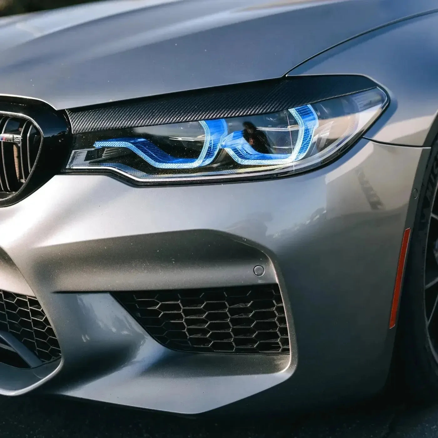 CSL Yellow Headlight DRL Module Set - BMW F90 M5 & G30 5 Series (Pre-LCI) BM Plugs