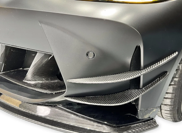AC Style Carbon Fiber Front Canard - BMW G80 M3 & G82/G83 M4 BM Plugs