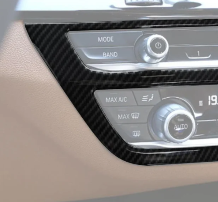 Carbon Fiber AC Center Console Trim - BMW F90 M5 & G30 5 Series BM Plugs