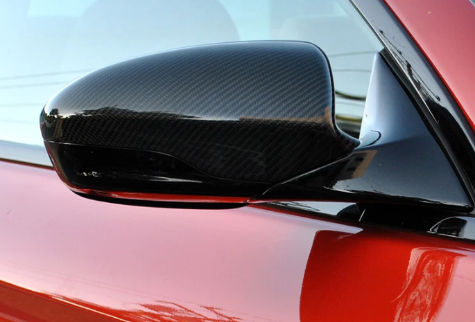 M Carbon Fiber Mirror Cap Set - BMW F10 M5 & F06 / F12 / F13 M6 BM Plugs