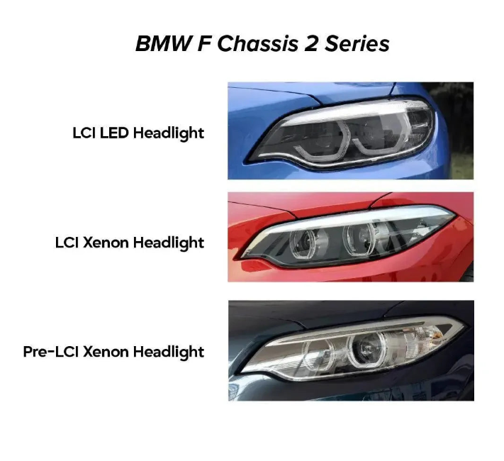 CSL Yellow Headlight DRL Module - BMW F87 M2 & F22/F23 2 Series BM Plugs