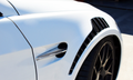 Carbon Fiber Fender Vent Trim Set - BMW E90 / E92 / E93 M3 BM Plugs