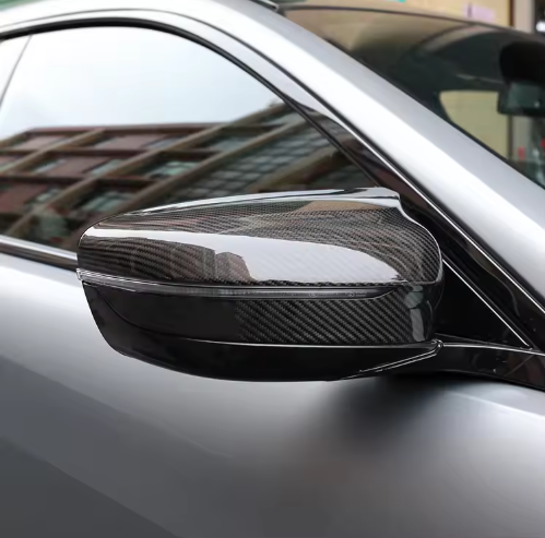 Carbon Fiber Mirror Cap Set - BMW F90 M5 & M8 BM Plugs