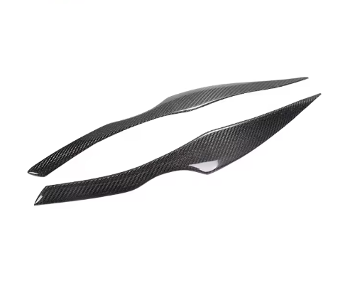 Carbon Fiber Eyelid Headlight Trim - BMW E90 M3 & 3 Series BM Plugs