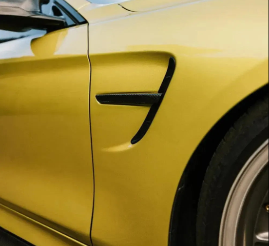 Carbon Fiber Fender Vent Trim Set - BMW F80 M3 & F82 / F83 M4 BM Plugs