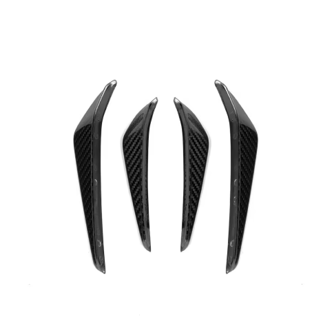 G8X M3 M4 Carbon Fiber Front Canards BM Plugs