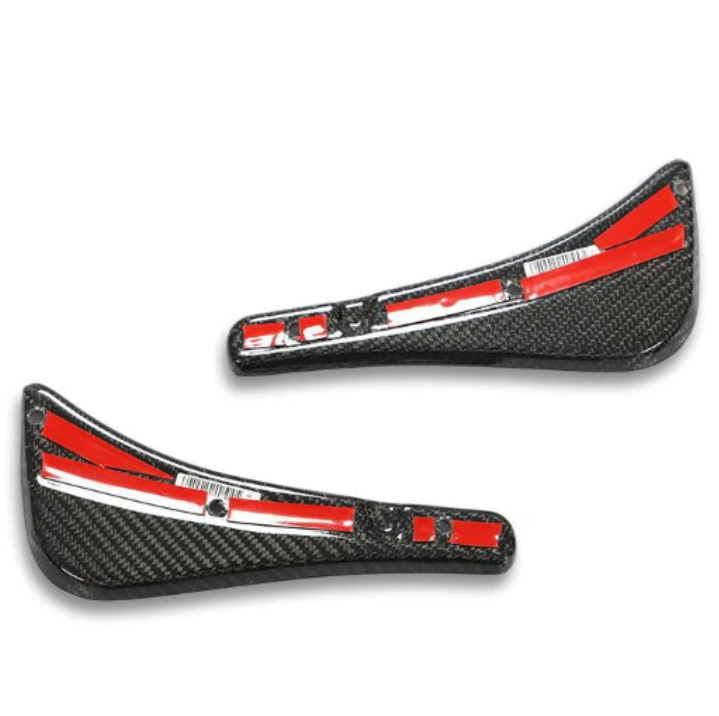 Carbon Fiber Front Splash Guards - BMW F80 M3 & F82 / F83 M4 BM Plugs