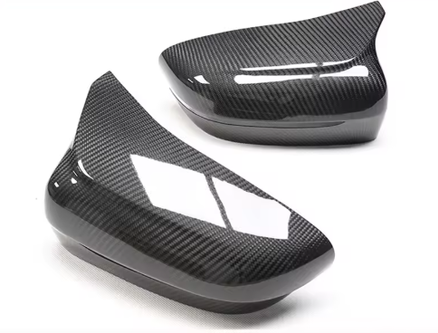 Carbon Fiber Mirror Cap Set - BMW F90 M5 & M8 BM Plugs