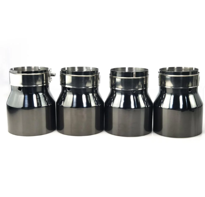 Stainless Steel Exhaust Tip Set - BMW F80 M3, F82/F83 M4 & F87 M2 BM Plugs