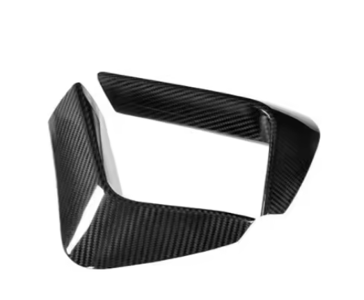 Carbon Fiber Rear Bumper Splitters - BMW F80 M3 & F82 / F83 M4 BM Plugs