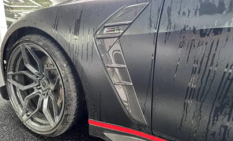 CSL Style Carbon Fiber Front Fender Trim Set - BMW G80 M3 & G82/G83 M4 BM Plugs