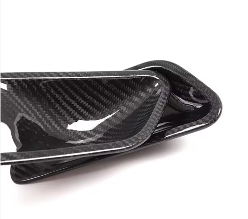 Carbon Fiber Interior Door Bowl Trim Set - BMW F Chassis BM Plugs