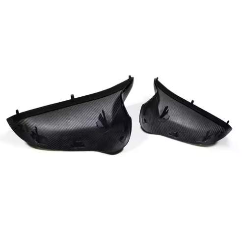 Forged Carbon Fiber Mirror Cap Set - BMW F80 M3, F82 / F83 M4, & F87 M2C BM Plugs