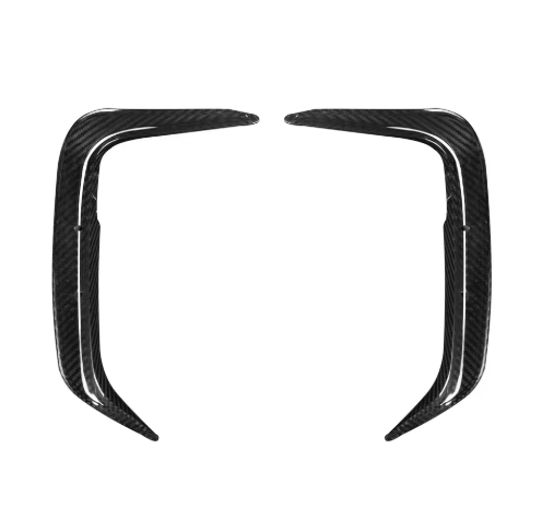 SQ Style Carbon Fiber Rear Side Canards - BMW F97 X3M LCI BM Plugs