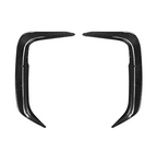 SQ Style Carbon Fiber Rear Side Canards - BMW F97 X3M LCI BM Plugs