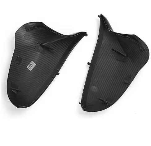 Carbon Fiber Mirror Cap Set - BMW F80 M3, F82/F83 M4, & F87 M2C BM Plugs