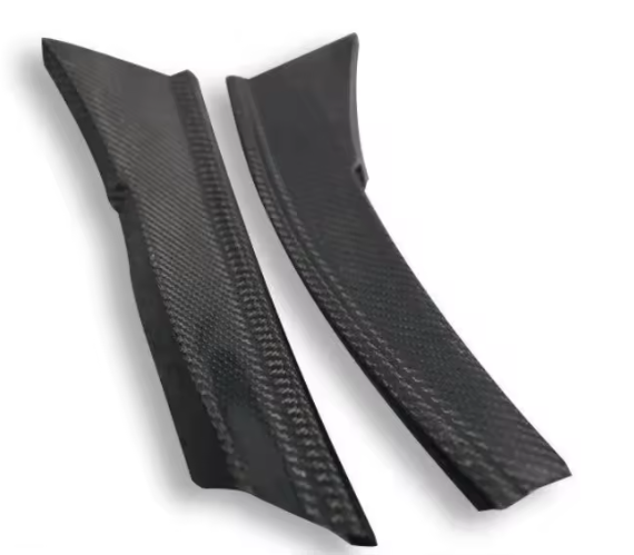 V Style Carbon Fiber Front Canards - BMW E92 / E93 M3 BM Plugs