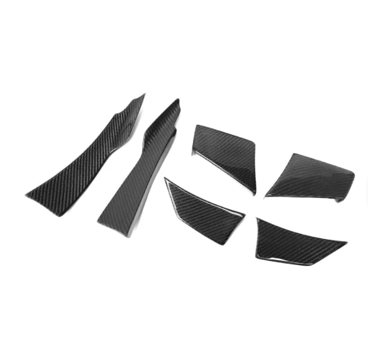 MAD Style Carbon Fiber Front Canards - BMW F80 M3 & F82 / F83 M4 BM Plugs