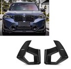 SQ Style Carbon Fiber Front Air Ducts - BMW F97 X3M LCI BM Plugs