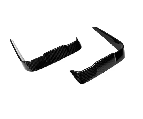 SQ Style Carbon Fiber Front Canards - BMW F87 M2 BM Plugs