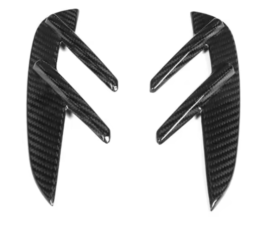 Carbon Fiber Fender Vent Trim Set - BMW G80 M3 & G82 / G83 M4 BM Plugs
