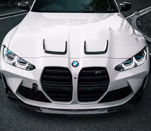 Carbon Fiber Hood Trim - BMW G80 M3 & G82/G83 M4 BM Plugs