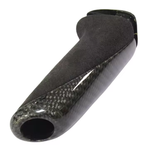 MP Style Carbon Fiber & Alcantara Gear Shift Frame - BMW M F Chassis BM Plugs
