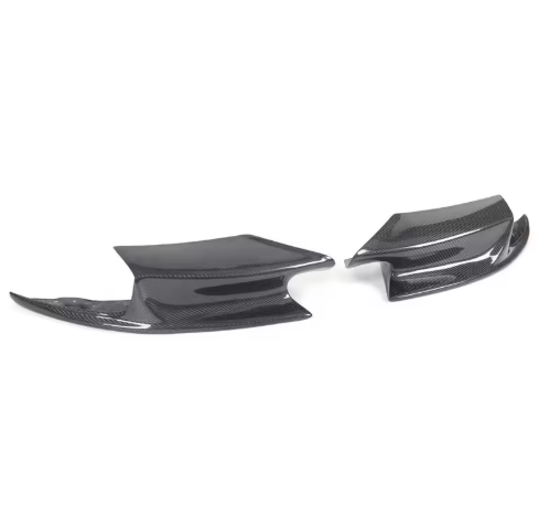 Carbon Fiber Front Lower Splitters - BMW F10 M5 BM Plugs