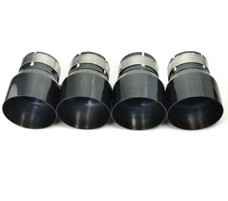 Stainless Steel Exhaust Tip Set - BMW F80 M3, F82/F83 M4 & F87 M2 BM Plugs