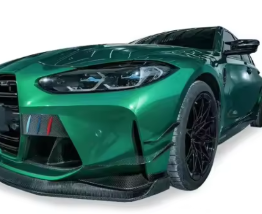 KB Style Carbon Fiber Front Canards - BMW G80 M3 & G82/G83 M4 BM Plugs