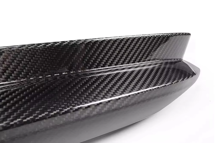 MP Style Carbon Fiber Rear Canard Splitters - BMW G80 M3 & G82/G83 M4 BM Plugs