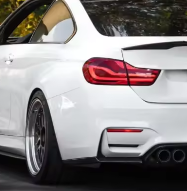V Style Carbon Fiber Rear Canard Splitters - BMW F80 M3 & F82 / F83 M4 BM Plugs