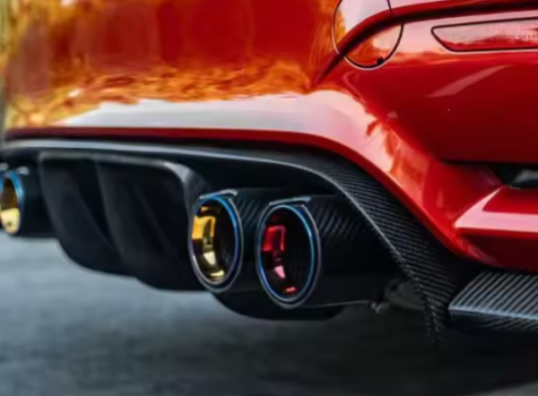 MP Style Carbon Fiber Exhaust Tip Set - BMW F80 M3, F82/F83 M4 & F82 M2 BM Plugs