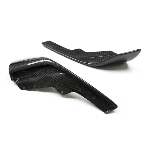 MP Style Carbon Fiber Front Splitters - BMW F87 M2 & M2C BM Plugs