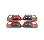 Carbon Fiber Interior Door Bowl Trim Set - BMW F Chassis BM Plugs