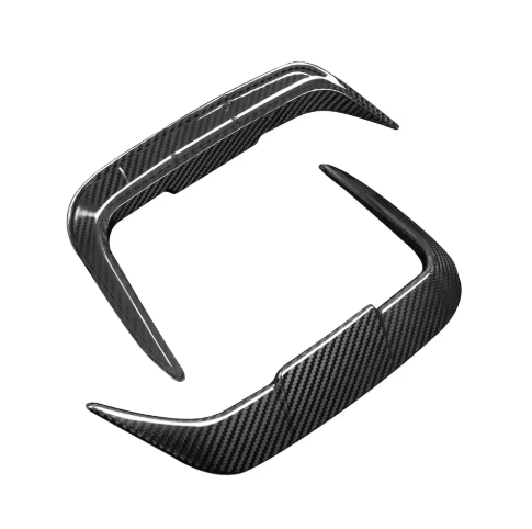 SQ Style Carbon Fiber Rear Side Canards - BMW F97 X3M LCI BM Plugs
