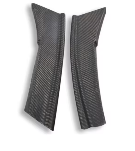 V Style Carbon Fiber Front Canards - BMW E92 / E93 M3 BM Plugs